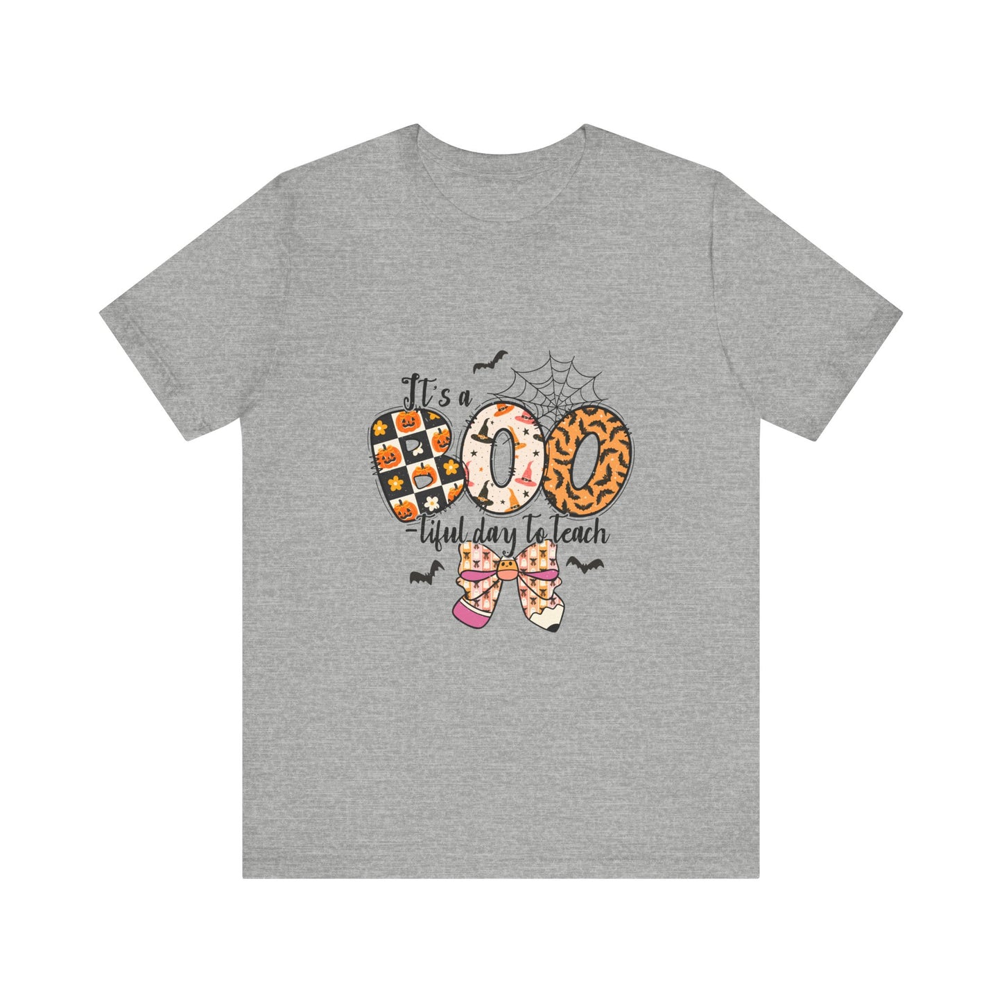 Boo Day Graphic Tee, Halloween Shirt, Unisex Casual T-Shirt, Spooky Season Top, Gift for Halloween Lovers