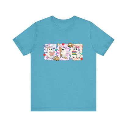 Cute Cartoon Character Tee, Unisex Jersey Shirt for Kids, Fun Graphic Tee for Parties, Birthdays, Casual Wear, Gift for Animal Lovers