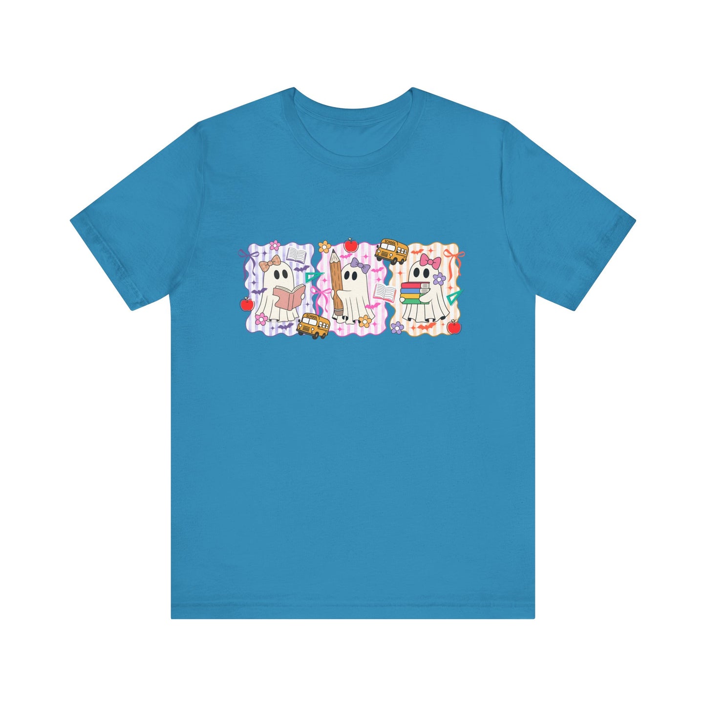 Cute Cartoon Character Tee, Unisex Jersey Shirt for Kids, Fun Graphic Tee for Parties, Birthdays, Casual Wear, Gift for Animal Lovers