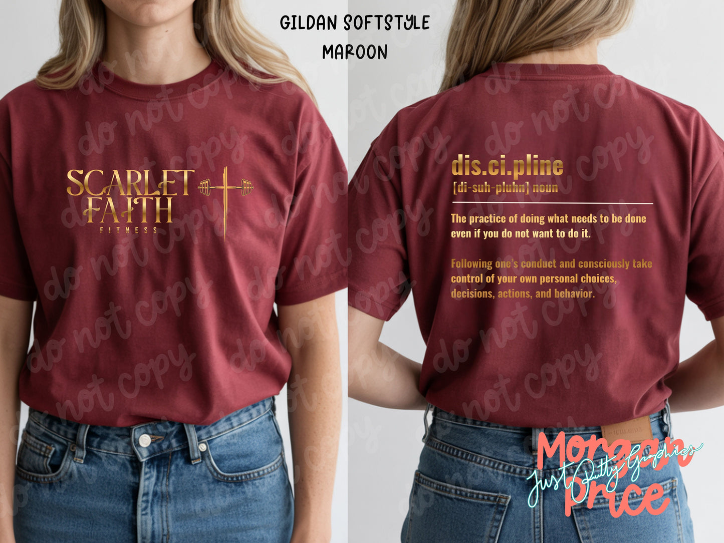 Women's Scarlet Faith Fitness Shirt