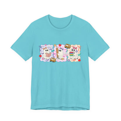 Cute Cartoon Character Tee, Unisex Jersey Shirt for Kids, Fun Graphic Tee for Parties, Birthdays, Casual Wear, Gift for Animal Lovers