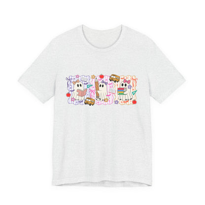 Cute Cartoon Character Tee, Unisex Jersey Shirt for Kids, Fun Graphic Tee for Parties, Birthdays, Casual Wear, Gift for Animal Lovers