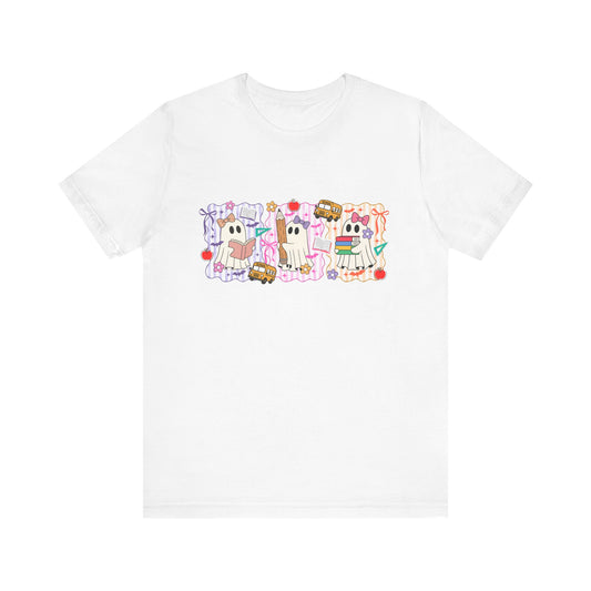 Cute Cartoon Character Tee, Unisex Jersey Shirt for Kids, Fun Graphic Tee for Parties, Birthdays, Casual Wear, Gift for Animal Lovers