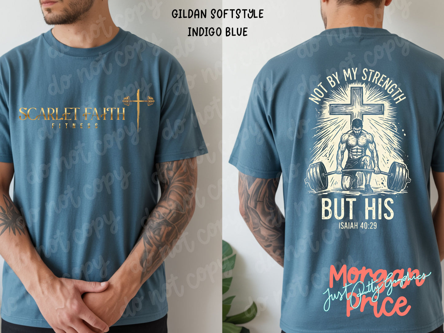 Men's Scarlet Faith Fitness Shirt