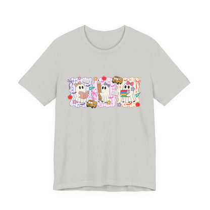 Cute Cartoon Character Tee, Unisex Jersey Shirt for Kids, Fun Graphic Tee for Parties, Birthdays, Casual Wear, Gift for Animal Lovers