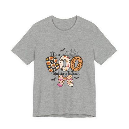 Boo Day Graphic Tee, Halloween Shirt, Unisex Casual T-Shirt, Spooky Season Top, Gift for Halloween Lovers