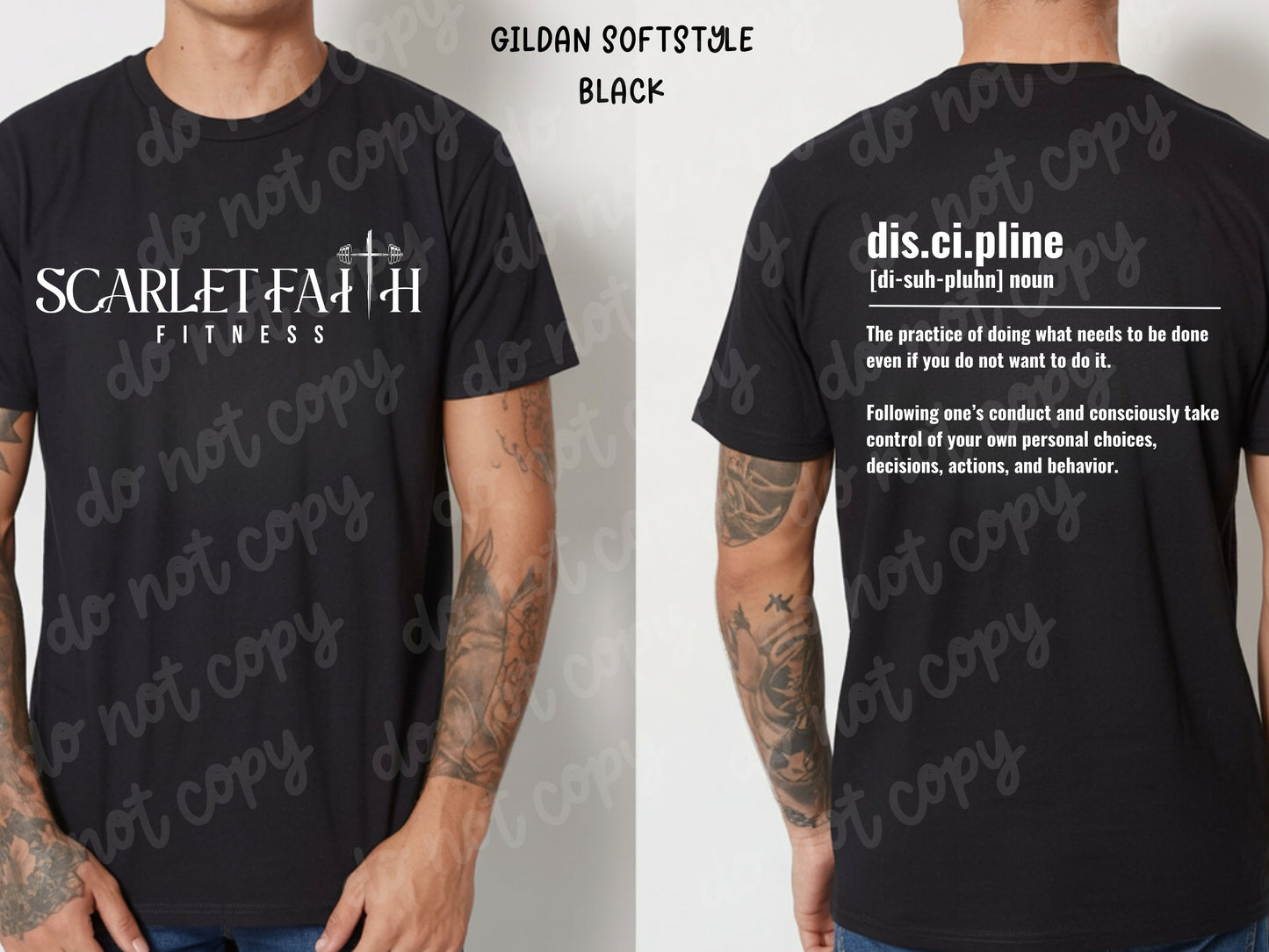 Men's Scarlet Faith Fitness Shirt