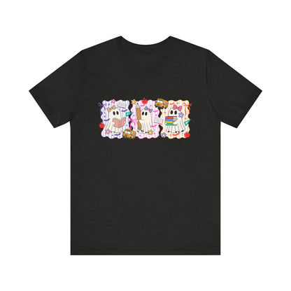 Cute Cartoon Character Tee, Unisex Jersey Shirt for Kids, Fun Graphic Tee for Parties, Birthdays, Casual Wear, Gift for Animal Lovers