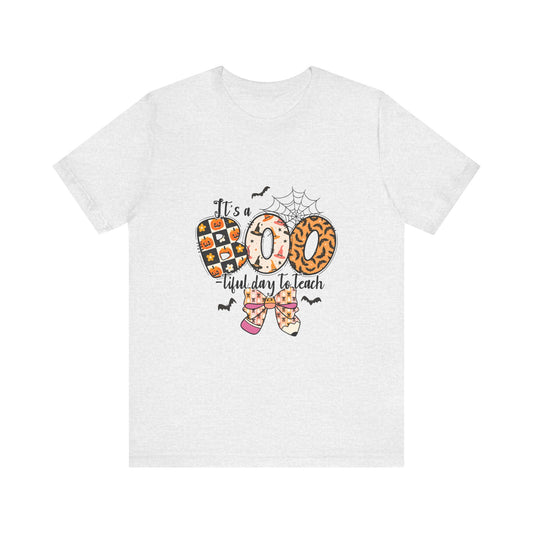 Boo Day Graphic Tee, Halloween Shirt, Unisex Casual T-Shirt, Spooky Season Top, Gift for Halloween Lovers