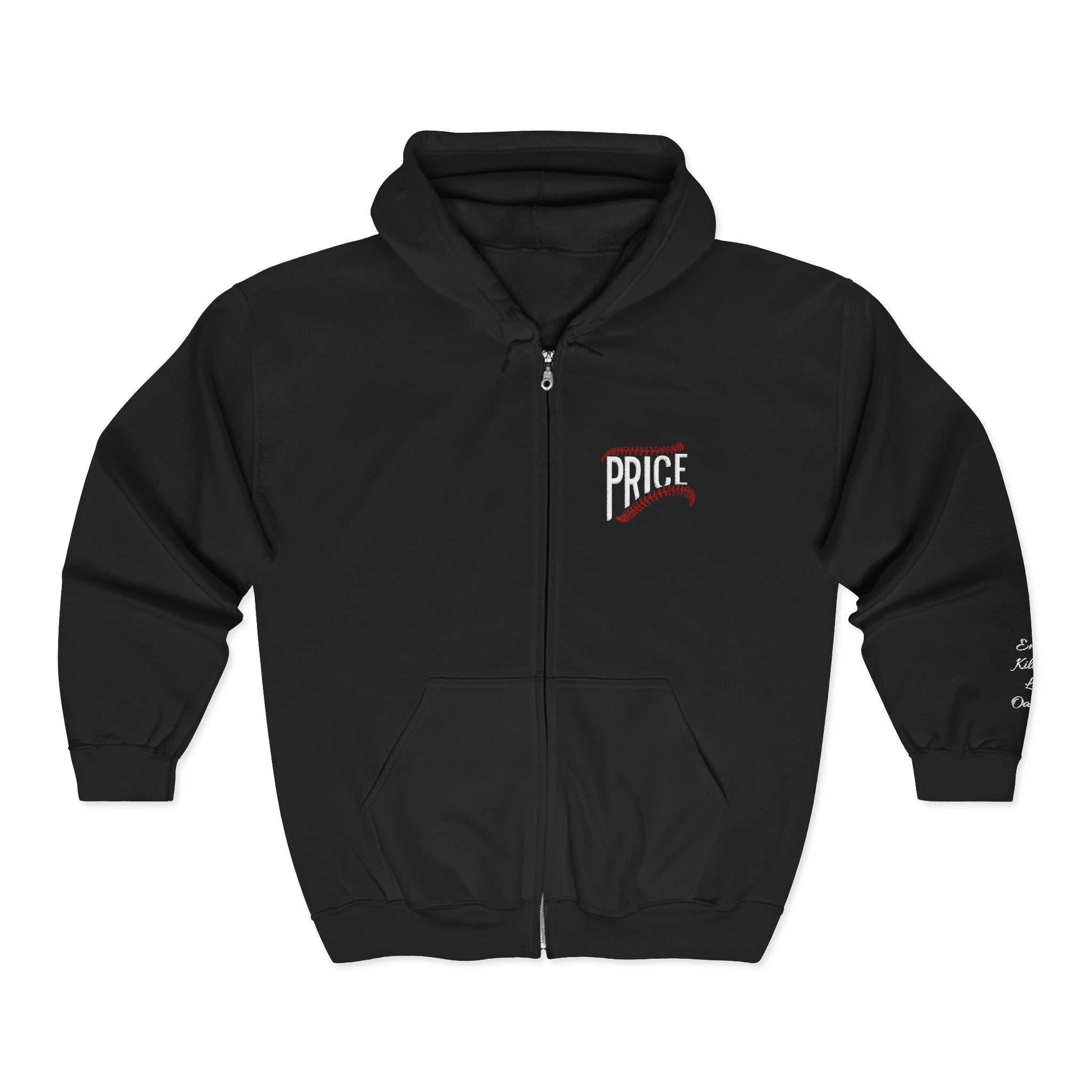 ルセラ　popup フーディ　XLサイズ　different Personalized Baseball or Softball Unisex Zip-Up Hoodie: Cozy