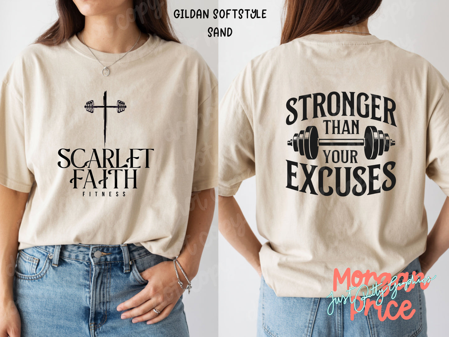 Women's Scarlet Faith Fitness Shirt