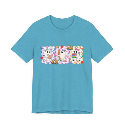 Cute Cartoon Character Tee, Unisex Jersey Shirt for Kids, Fun Graphic Tee for Parties, Birthdays, Casual Wear, Gift for Animal Lovers