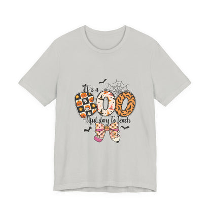 Boo Day Graphic Tee, Halloween Shirt, Unisex Casual T-Shirt, Spooky Season Top, Gift for Halloween Lovers