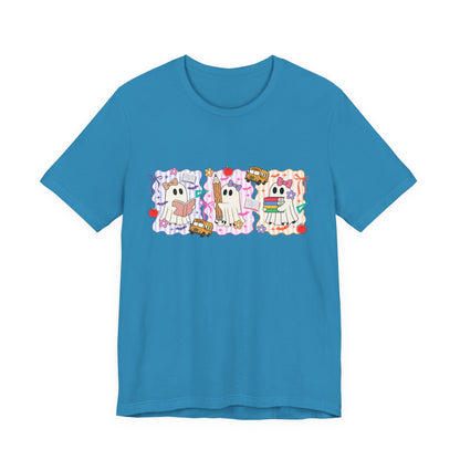 Cute Cartoon Character Tee, Unisex Jersey Shirt for Kids, Fun Graphic Tee for Parties, Birthdays, Casual Wear, Gift for Animal Lovers