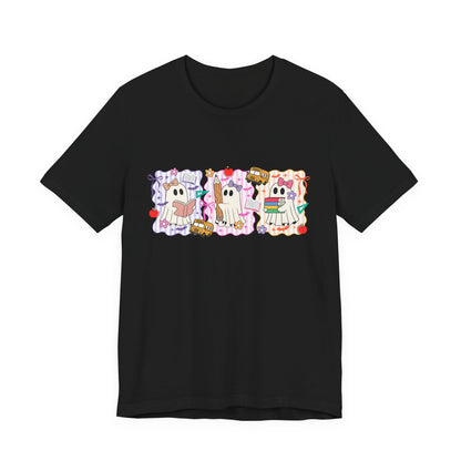 Cute Cartoon Character Tee, Unisex Jersey Shirt for Kids, Fun Graphic Tee for Parties, Birthdays, Casual Wear, Gift for Animal Lovers