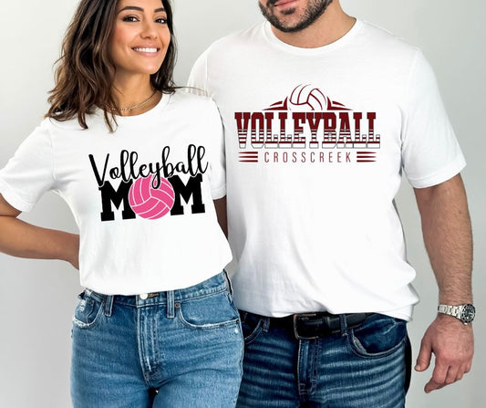 Volleyball Mom Softstyle T-shirt - Comfort Colors Direct to Film Shirt