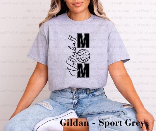 Volleyball MOM Direct to Film Soft Style Shirt